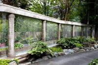 آبنمای پرده بارانی (آبنمای ریزشی)