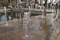 نازل آبنمای کف خشک DMX